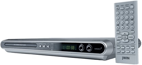 JWIN JDVD520 5.1-Channel Progressive Scan DVD Player with Karaoke Function