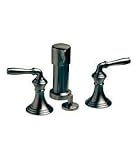 KOHLER K-412-4-BRZ Devonshire Vertical Spray Bidet Faucet, Oil-Rubbed Bronze