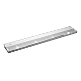 Kichler Lighting 12214WH Four Light Undercabinet, White Finish with Frosted Glass