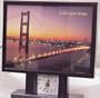 Golden Gate Bridge Fiber Optic Picture with Clock