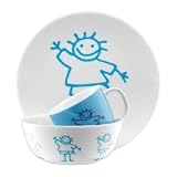 Bodum - K103625-03Bo - Kids Set - Mug / Bol / Assiette - Imprimé Boy