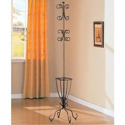 Coat Tree - Metal Coat Tree - coat rack; coat rack tree; coat and hat rack