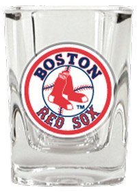 Boston Red Sox Square Shot Glass - 2 oz.