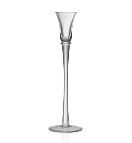 Fluted Glass Candleholder
