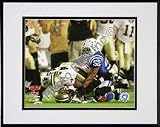 File Recovery Roman Harper & Chris Reis Onside Kick Recovery Super Bowl XLIV #11 Double Matted 8Ó x 10Ó Photograph in Black Anodized Aluminum Frame Reviews