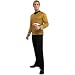 Search : Rubies Men's Star Trek Movie Deluxe Shirt, Gold, X-Large
