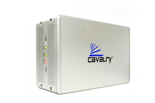 Cavalry Storage CADA-SA2 Series 2 TB USB / eSATA 2-bay RAID Personal Disk Array CADA002SA2