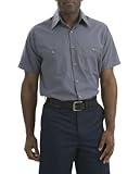 NEW CornerStone Long Sleeve Microcheck Industrial Work Shirt.