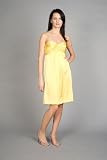 Yellow Bubble Dresses by Nicole Miller