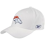 Reebok Denver Broncos White Coaches Sideline Flex Hat