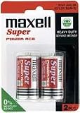 MAXELL 715327 Heavy Duty Batteries (C 2pk)
