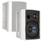 OSD Audio AP650 Outdoor Weather Resistant 6.5 Patio Speaker Pair