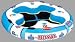 SportsStuff 54-2015 Royal Island 4-Rider Inflatable Marine Lounge