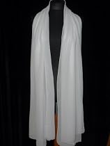 Hochzeits-shop-hamburg SC-01 Braut flie&szlig;end Sanft Chiffon Stola 210*70 cm