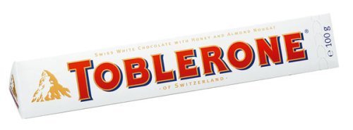 Toblerone White Chocolate ( 3.5 oz ) by Toblerone