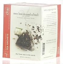 Two Leaves And a Bud Tea - Mountain High Chai - Single Region Teas Box 15 Count