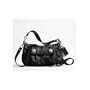 Coach Signature Poppy Grovvy Shoulder Crossbody Bag Purse 13833 Black