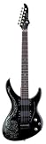 Luna Andromeda Electric Tremolo Guitar, Dragon with Floyd