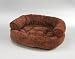 Bowser DOUBLE Donut Bed-Paisley Chili Microvelvet-Extra Large