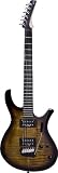 Parker MaxxFly P Series PDF100QVSB Radial Neck Join, 22 Frets, Quilt Vintage Sunburst