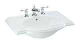 KOHLER K-2295-8-0 Devonshire Lavatory Basin, White