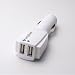 Simplism Dual USB Car Charger White[2�ݡ���USB�����������åȽ��Ŵ� �ۥ磻��] TR-DUCC-WT