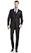 Mens 2 Button 3 Piece Modern Fit Blazer/Jacket Flat-Front Pants by Taheri