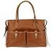 Dooney Bourke Florentine Vachetta Leather Small East West Satchel Bag Tote Natural