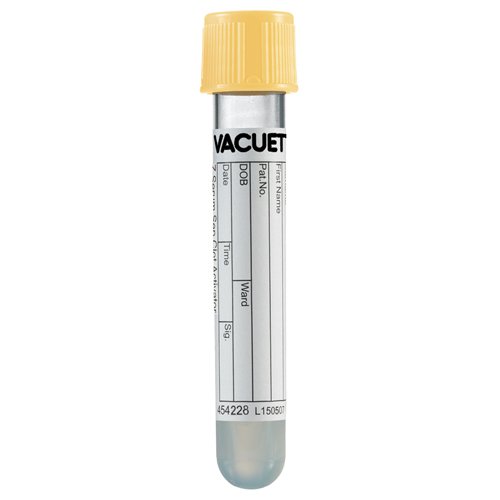 Greiner Bio One Vacuette 456018 Polyethylene Therephthalate Serum Clot