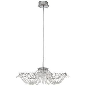 Crystal Rain 36 Wide Pendant Chandelier by Vienna Full Spectrum