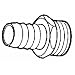 Jones Stephens Corp. G20-041 Hose Barb X Male Hose