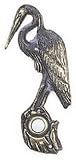 #20430 Bronze Brass Heron Doorbell