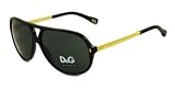 DG DD3065 Sunglasses Black/Gray , 60 mm