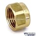 Fitting, Tee Jet Hex Ret. Cap (Brass)