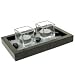 Midnight Twin Gift Tea Light Candle Holder