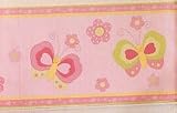 Lambs and Ivy Butterfly Garden Wall Border