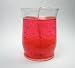 ShadeBlends Gel Candle - Marshmallow Madness Scent - Red Color