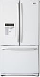 Review LG  / LG LFX25960SW 24.7 Cu. Ft. French Door Refrigerator with External Ice/Water Dispenser & Tilt-A-Drawer Bottom Drawer: Smooth White