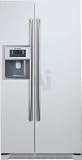 Bosch Evolution 800 Series B20CS80SNW 20.0 cu. ft. Counter-Depth Side-by-Side Refrigerator with External Ice/Water Dispenser, Wine Rack, Temperature Controlled Drawer and Color-Matched Sides: White