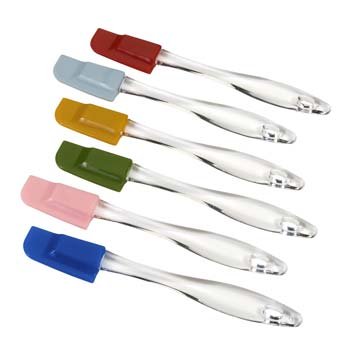 Set of 6 Silicone Spatulas