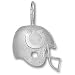 Indianapolis Colts NFL Helmet Pendant (Silver)