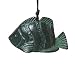 Japanese Iwachu Cast Iron Green Fish Wind chimes #485098