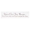 Shoot for the Moon - Blue/Brown (24")