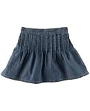 Tea Ultra Blue Chambray Denim Skirt