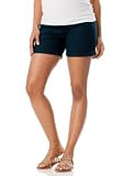 Motherhood Maternity: Secret Fit Belly(tm) Roll Hem Maternity Shorts
