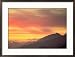 Sunset, Ushuaia, Tierra Del Fuego, Argentina Framed Photographic Poster Print by Walter Bibikow, 29x21