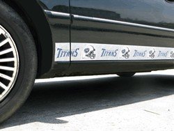 Tennessee Titans NFL Car Trim Magnets