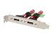 12" Dual SATA Internal to External eSATA Port w/ PCI Slot Plate Cover