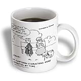Londons Times Famous People Places Books Cartoons - THE ELDERLY CHARLIE BROWN - Mugs