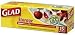 Glad Zipper Storage Bag Quart - 25 Per Count, 12 Per Case